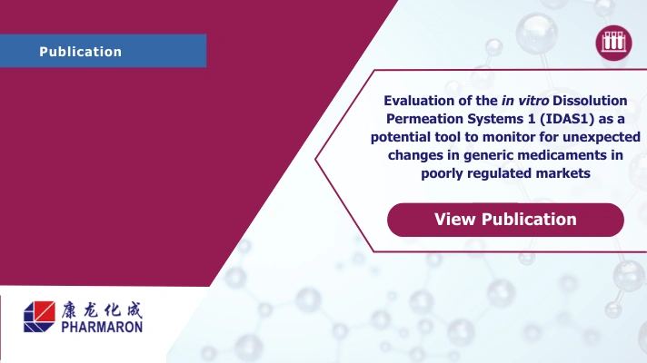 Evaluating IDAS1 for Monitoring Changes in Generic Drugs