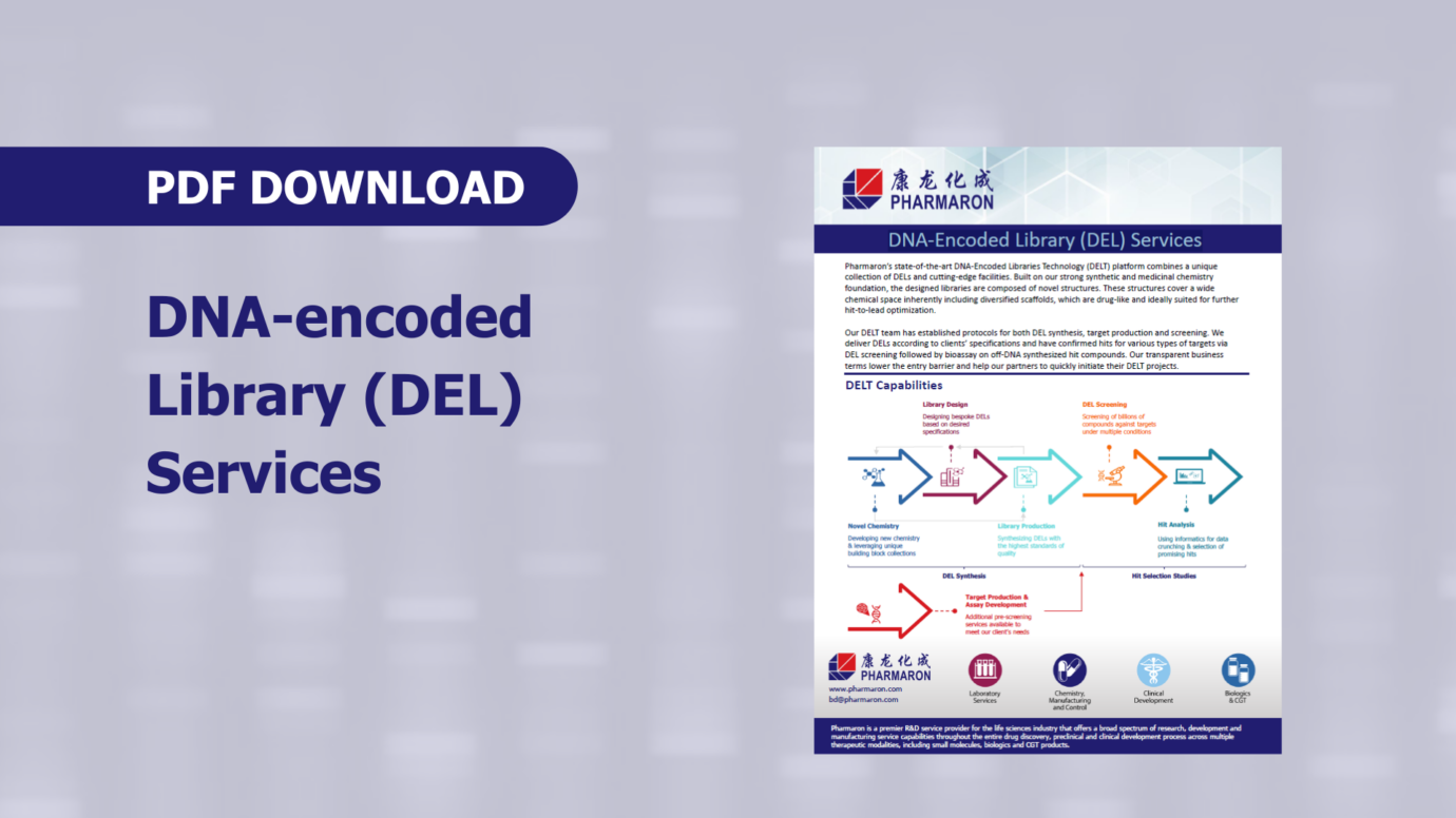 DNA-Encoded Library (DEL) Services | Pharmaron