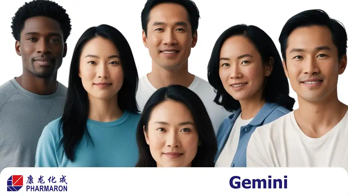 Diverse group of adults smiling together promoting Pharmaron Gemini clinical trial recruitment