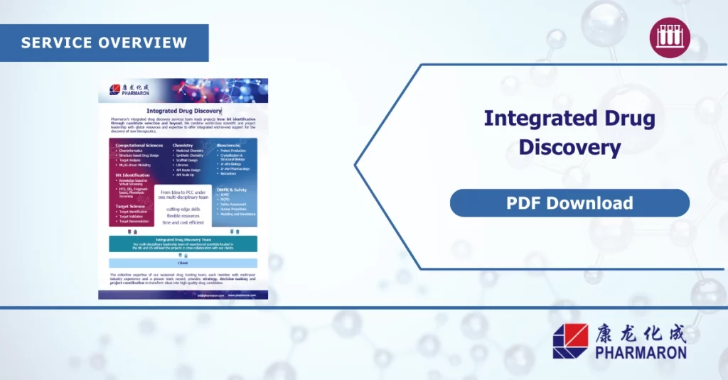 Integrated Drug Discovery CRO I Pharmaron